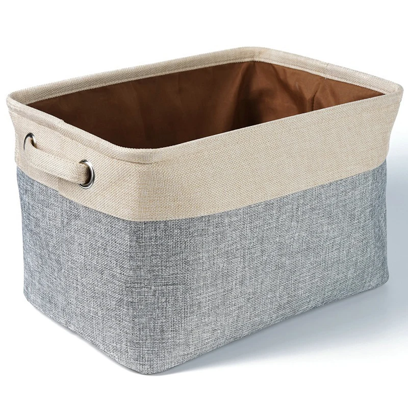 

Foldable Fabric Storage Bins Decorative Organizer Boxes for Shelves - Storage Baskets for Clothes And Toys