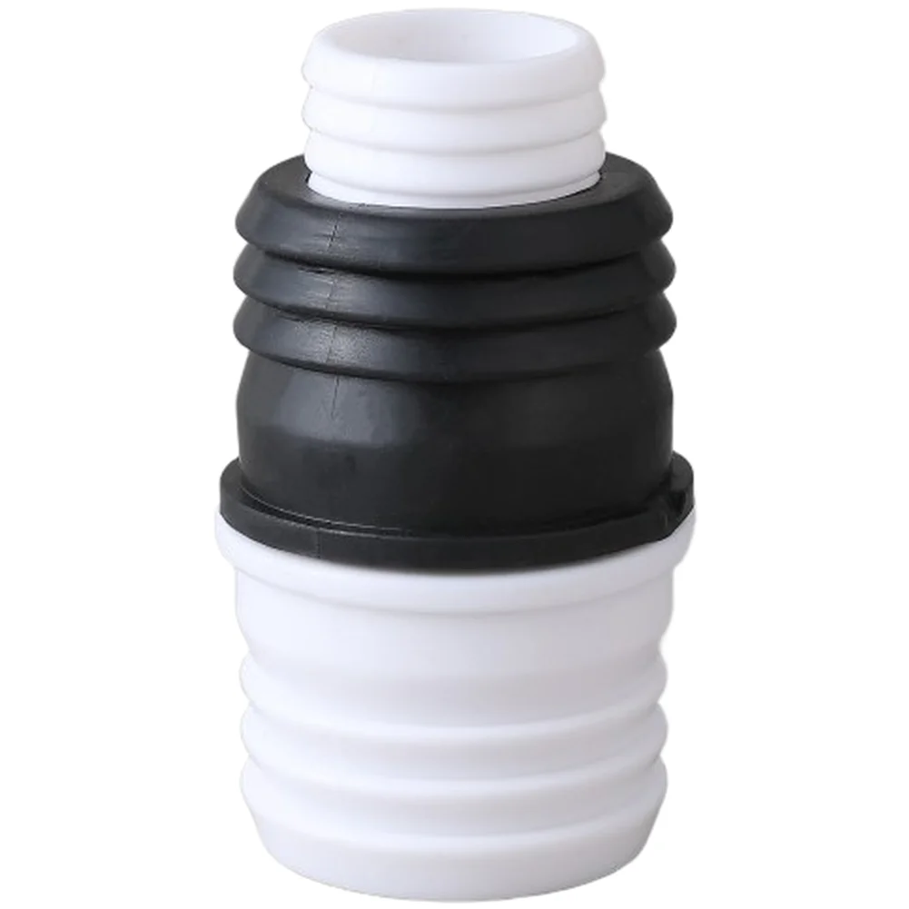 Secure Connection For Drains Water Outlet Fitting White Drain Pipe Connector Polypropylene PP Clear Instructions