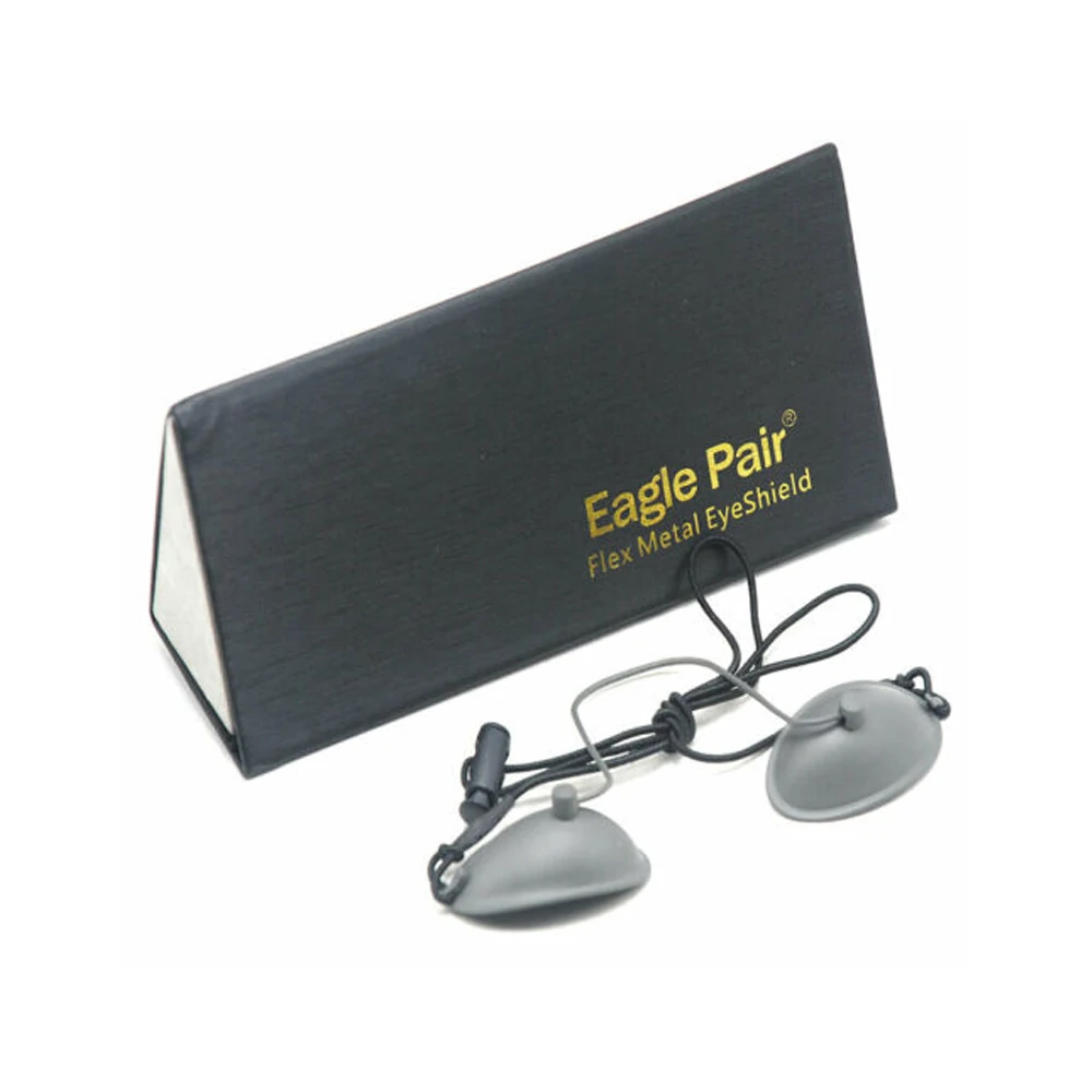 OD7 + Eyepatch نظارات نظارات حماية الليزر IPL Beauty الفولاذ المقاوم للصدأ 190-14000nm