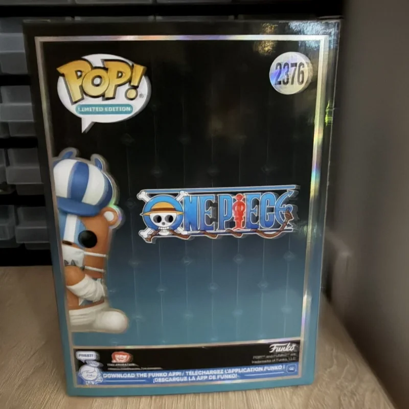 Oficial de One Piece Kumacy # 2376 Figuras de Acción de Vinilo Nuevas de la Marca One Piece, Muñecos Originales Funko Pop! Colección de Juguetes y Modelos de Regalo