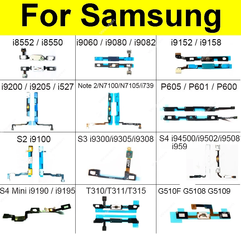 Home Button Sensor For Samsung I8552 I9082 I9152 I9200 Note 2 N7100 P600 S2 I9100 S3 I9300 S4 Mini I9195 I9500 T310 G510F G5108