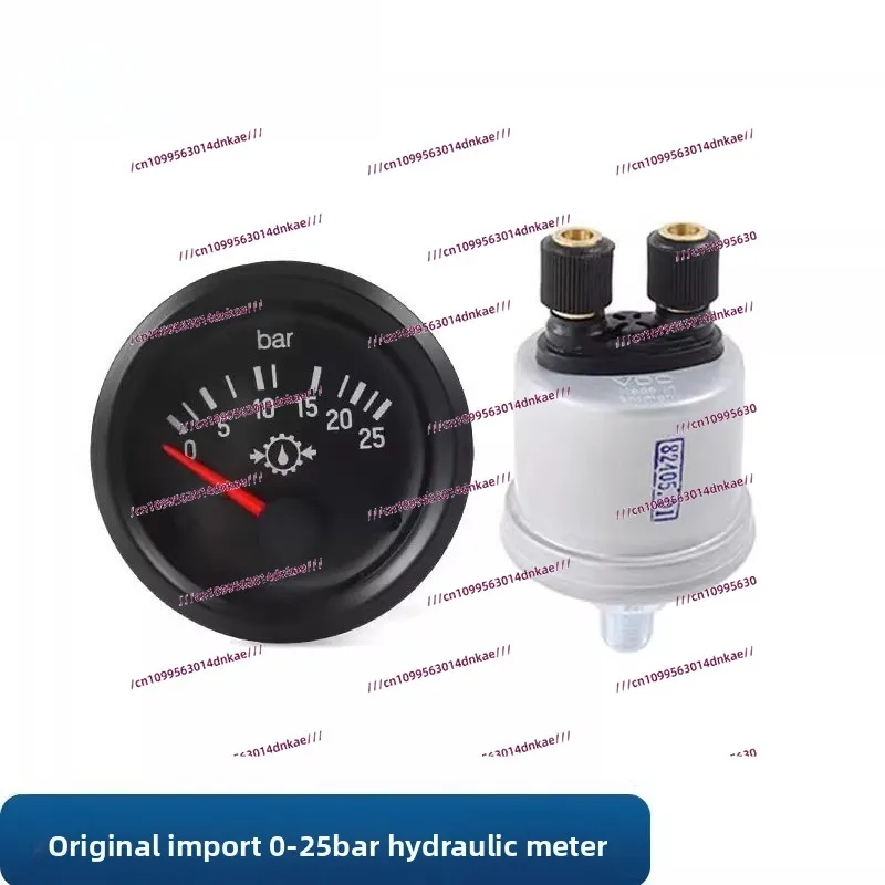Original Imported Torque Converter Machine Pressure Gauge VDO Pressure Gauge 0-25bar Generator Pressure Sensor