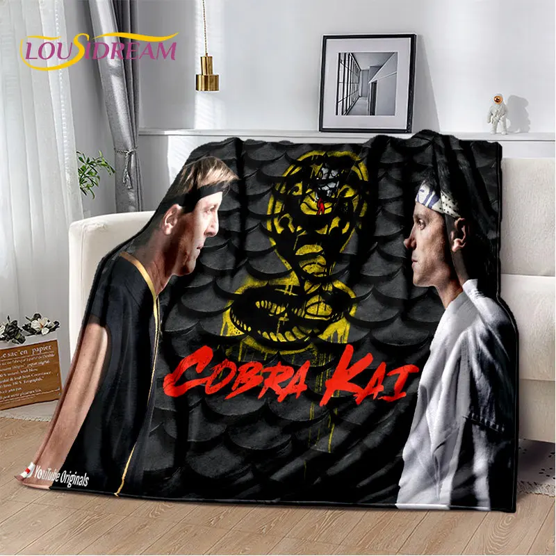 TV Karate Cobra Kai Amanda Soft Plush Blanket,Flannel Blanket Throw Blanket for Living Room Bedroom Bed Sofa Picnic Cover Kids