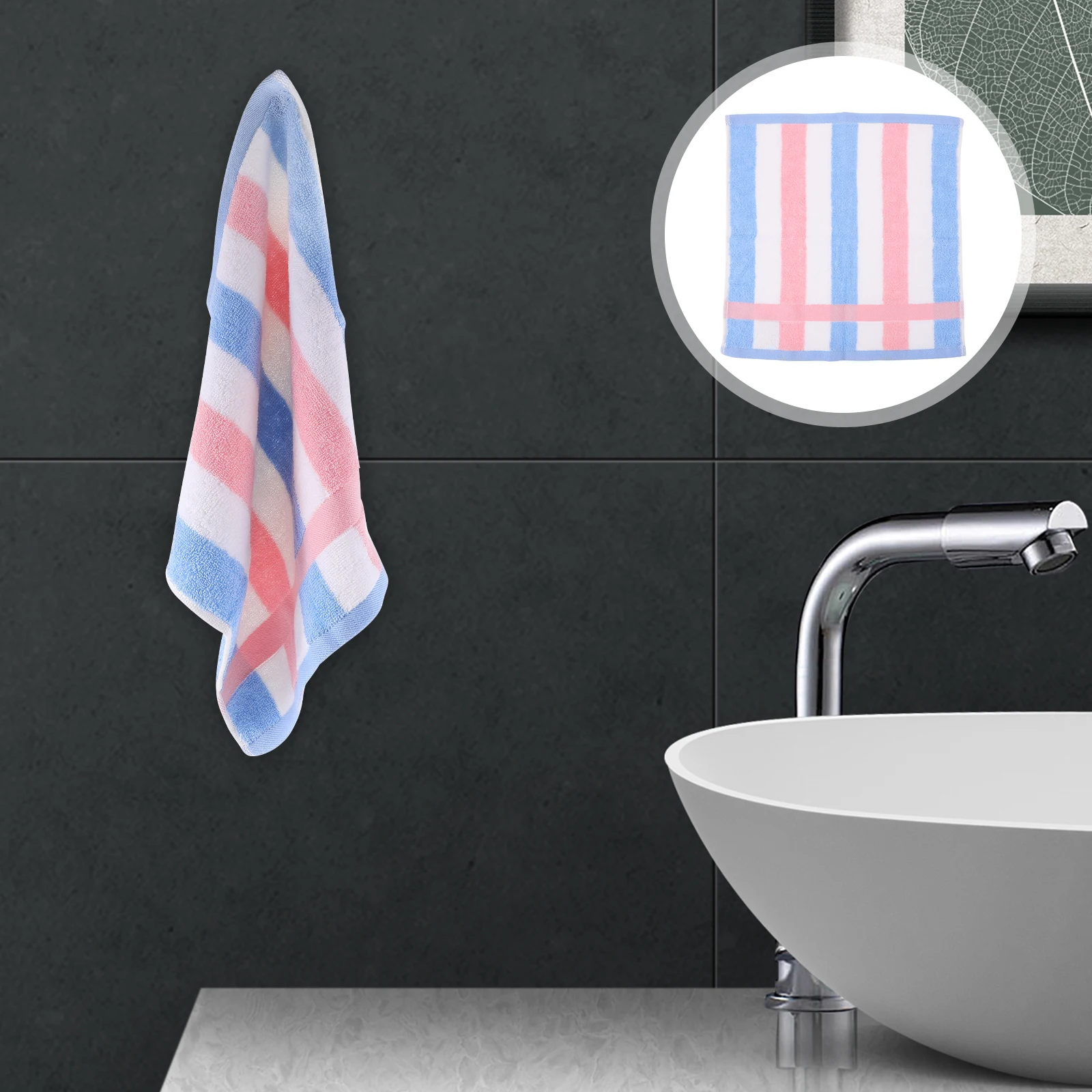 

3pcs Cotton Bath Towels Quick Drying Soft Face Towel For Bathroom Home Use Super Absorbent Wash Cloth Comfortable Body Towel