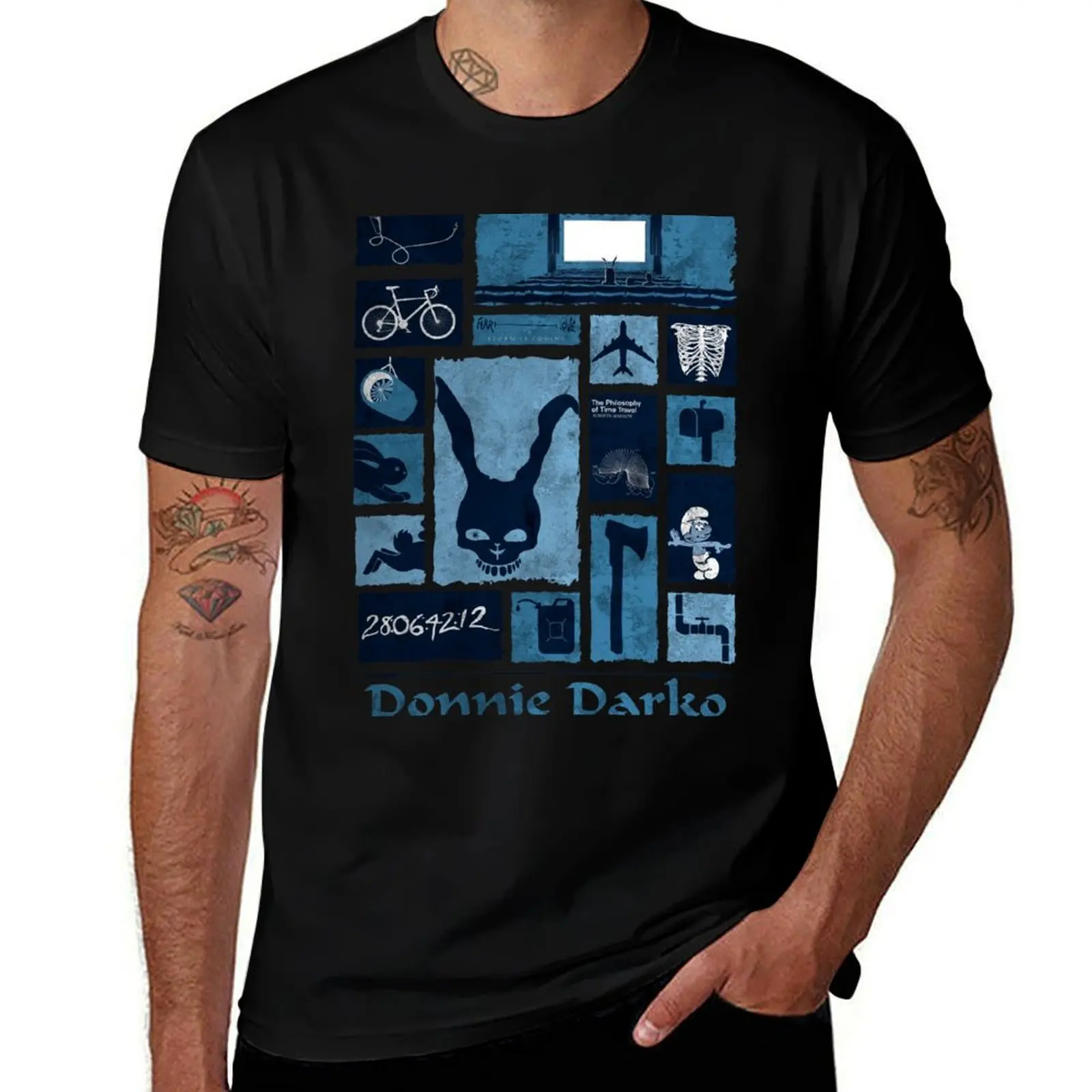 Donnie Darko Universe T-Shirt Work Outdoor for Men T-Shirt
