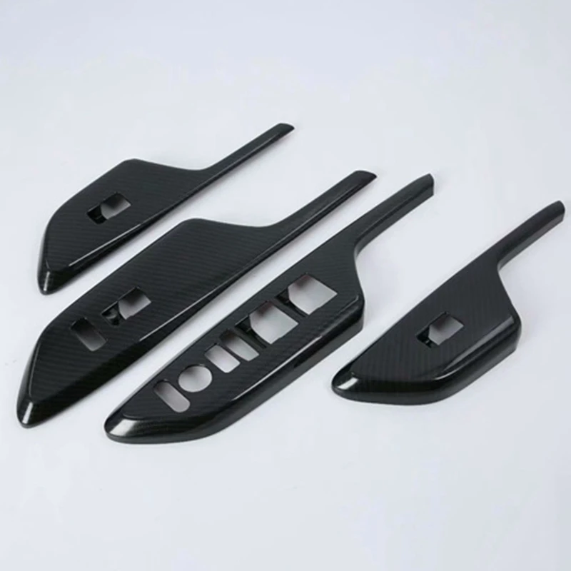 Super Sale Armrest Window Rise Lift Down Control Switch Door Lock Panel Cover Trim for Right Hand Drive 10Th Gen Honda Civic(4Pc