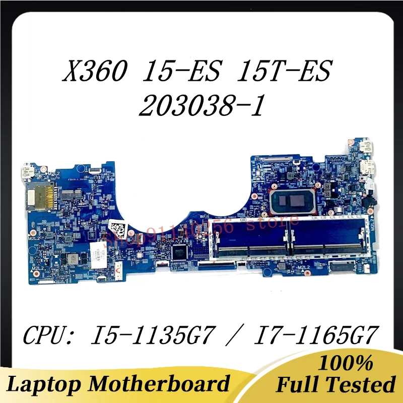 

Mainboard M45472-601 M45473-601 L92724-005 For HP X360 15-ES 203038-1 448.0MJ09.0011 / 448.0MJ10.0011 With I5 / I7 CPU 100% Test