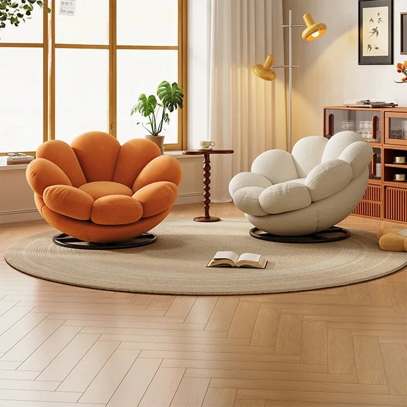 

Modern Design Puffs Sofa Ergonomic Minimalist Reclining Hotel Accent Living Room Puffs Sofa White Chaise Room Furniture