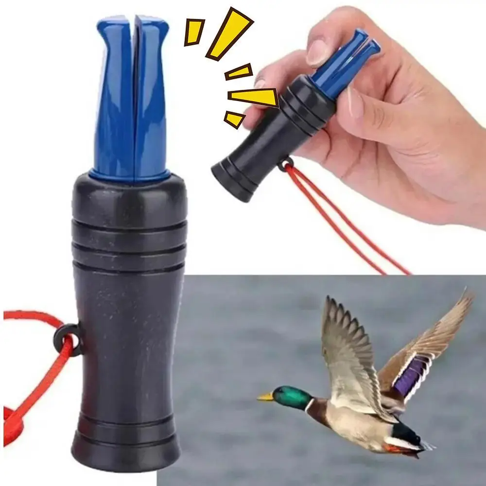 

Свисток для вызова утки и фазана для охоты — звонящий кряква-приманка, идеальный уличный аксессуар для охотников и любителей стрельбы