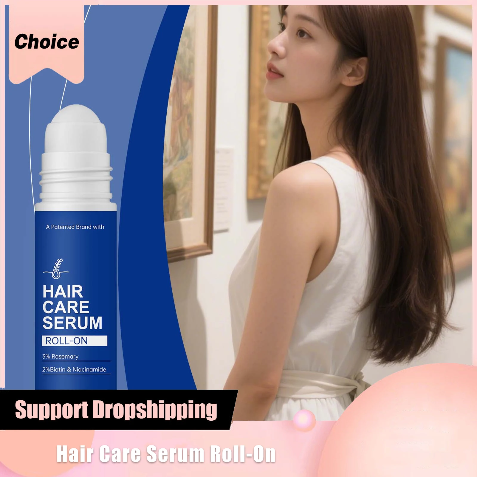 Hair Care Serum Deep Moisturizing Repair Damaged Fast Absorption Lightweight Non Greasy Restore Smooth Hairs Nourishing Essences