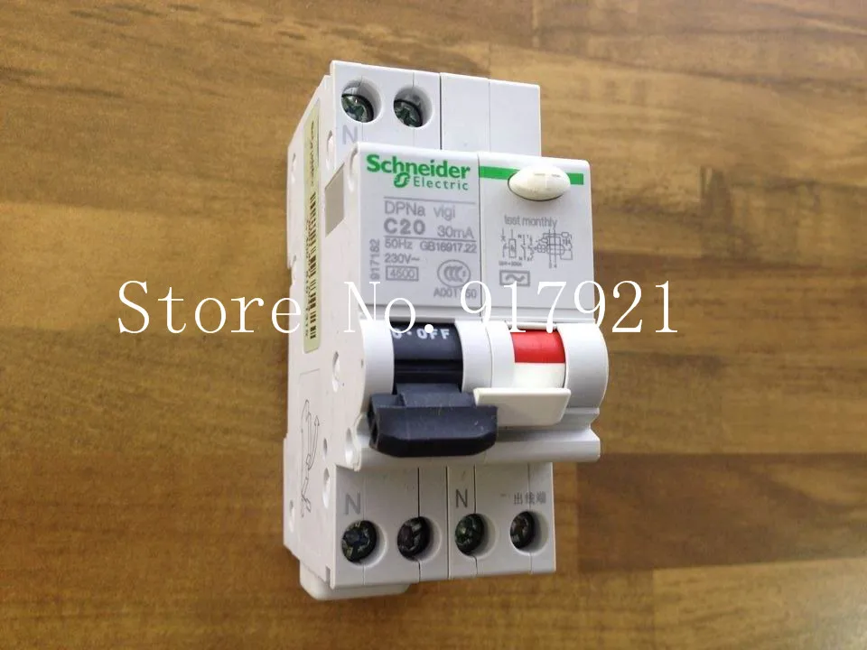 [ZOB] original DPNA C20 residual current circuit breaker leakage switch 2P20A GENUINE NEW  --5pcs/lot