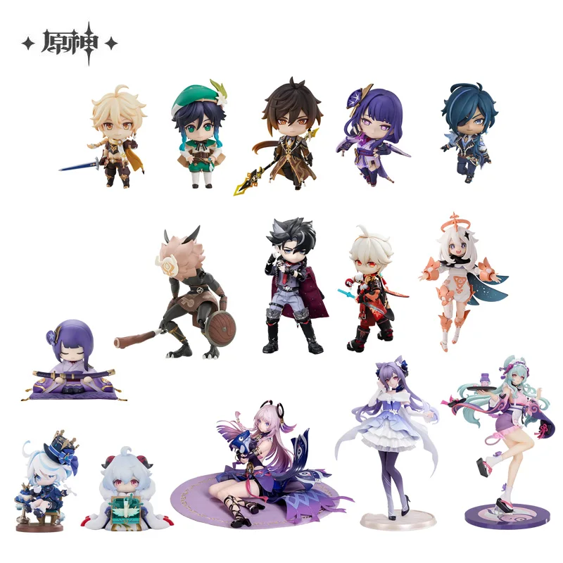 

Sunsyea Genshin Impact Official Merch miHoYo Original Authentic Aether Venti Zhongli Raiden Shogun Wriothesley Figure Doll