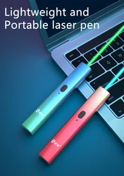 505nm Cyan Laser pointer 532nm green laser pen Type-C charging sand table sales indicator star pen