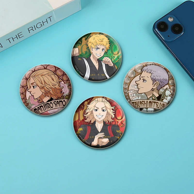 Comic Badge over Manjiro Sano Prachtige Leuke Broches Handgemaakte Creatieve Emaille Pins voor Kleding Rugzak Sieraden Accessoires