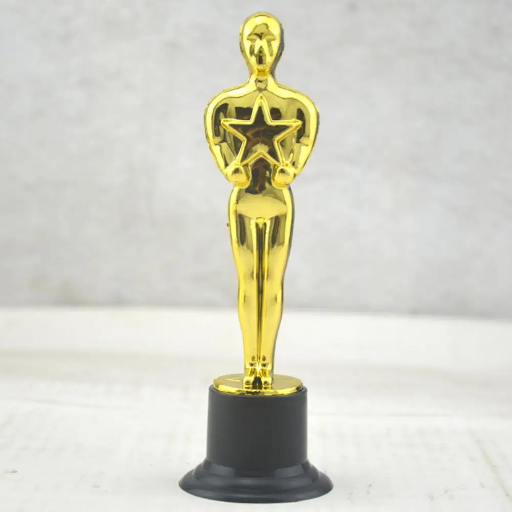 Oscar-like Trophy Golden Award Trophy Statues for Events Sports Recognition Classic Design Trophies for Competition Ceremony