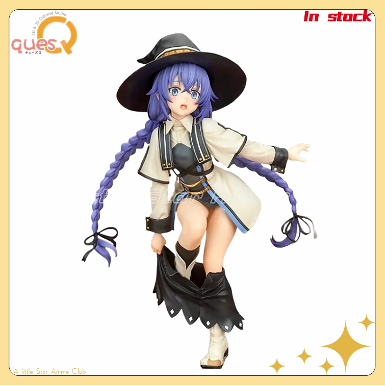 

In Stock QuesQ Mushoku Tensei: Jobless Reincarnation Season 2 Roxy Migurdia Dress-up Moments Cartoon Figures Model Toys