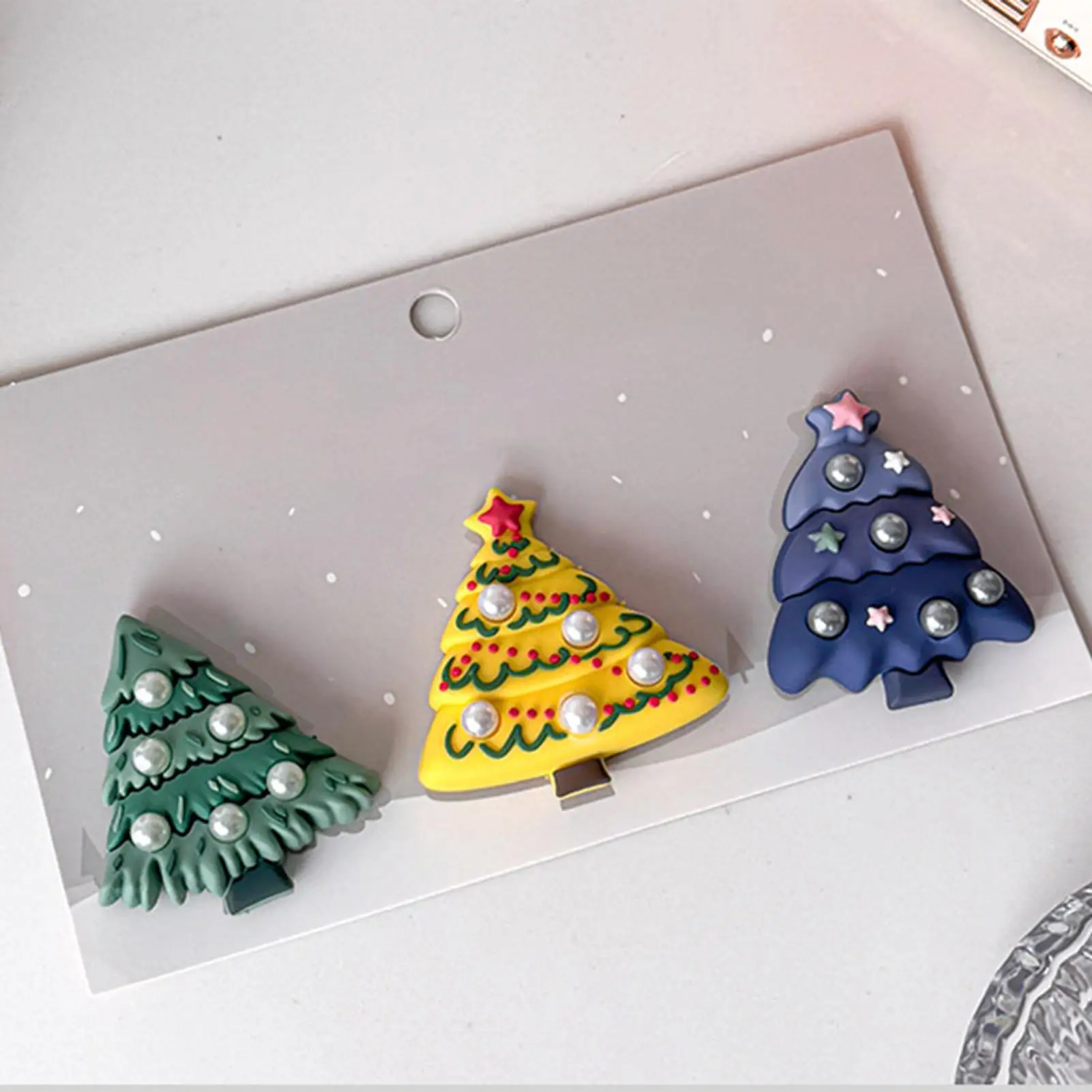 Fridge Magnets Christmas Magnetic Refrigerator Decoration Christmas Tree Fridge Magnets for Whiteboard Office And Winter Holiday