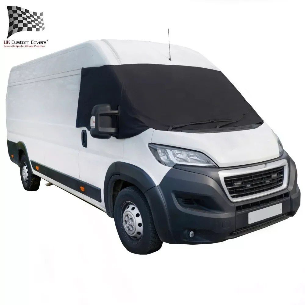 600D Oxford Cloth Motorhome Windscreen Exterior Sunshade Snow Ice Frost Protective Cover For Fiat Ducato Peugeot Boxer Citroen