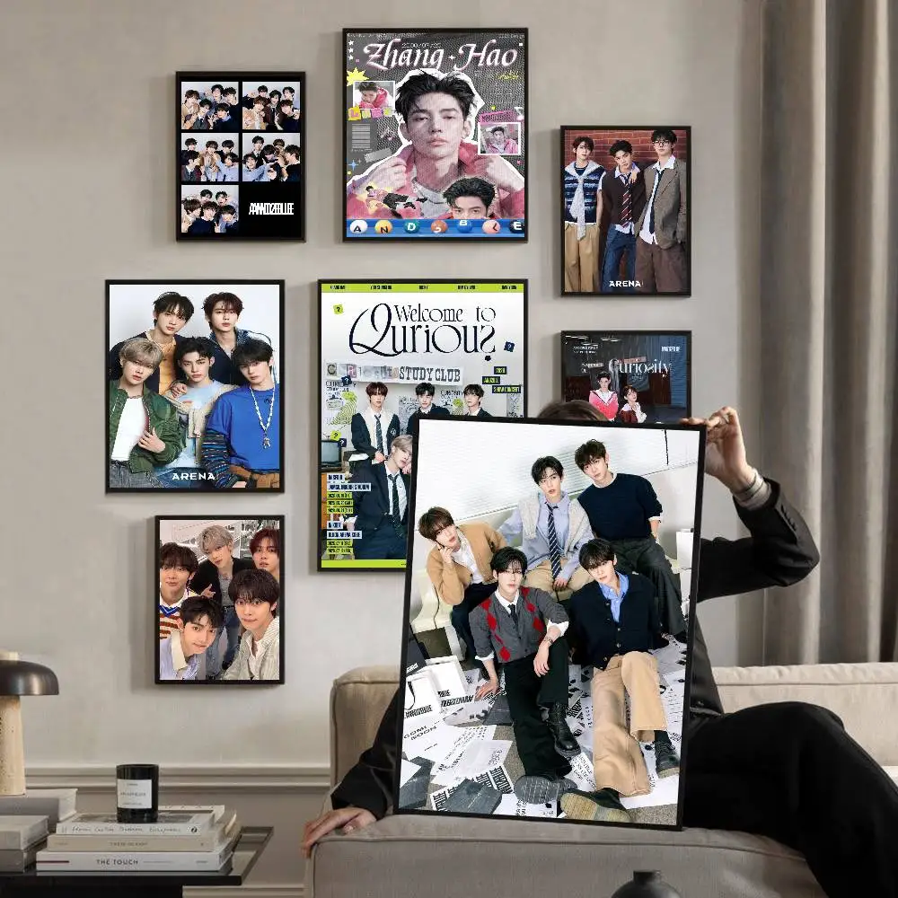 Kpop A-AND2BLE BOY DIY Sticky Poster Whitepaper Prints Posters Artwork Vintage Decorative Painting