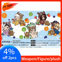 JX TOY MINI Dr. Stone Favoteri A Qver. Acrylic Stand Senku Ishigami Cute Figure Desk Ornaments Gen Asagiri Statue Tsukasa Doll