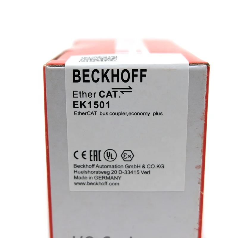 Instock Beckhoff EK1501 EtherCAT Coupler