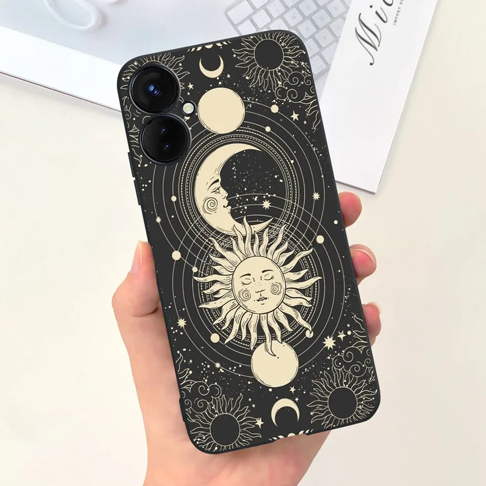 Dla Tecno Spark 9 Pro Etui KH7 KH7n Odporne na wstrząsy silikonowe etui Fashion Flower Cartoon Soft Funda Dla Tecno Spark 9T Spark9T Coque