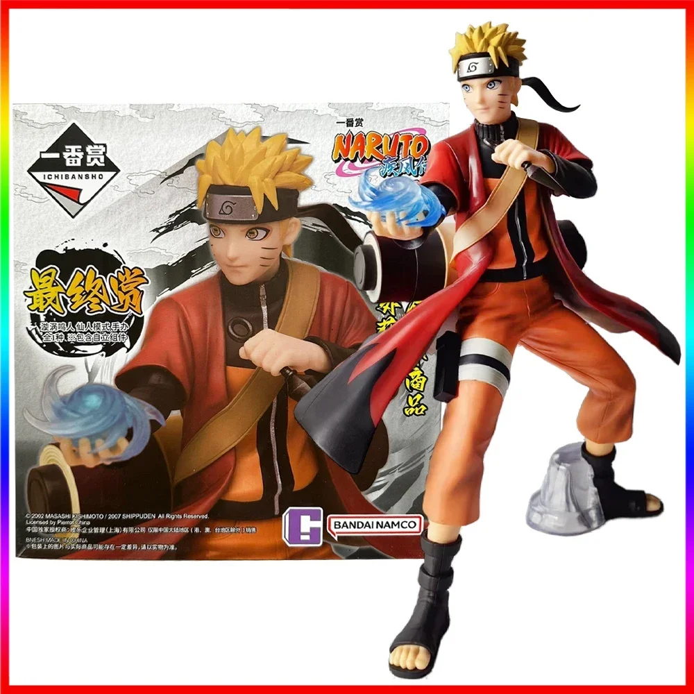 Наруто Узумаки Sage Mode Фигурка 22 СМ Аниме Модель с Rasengan Battle Form Uchiha Sasuke Kakashi Коллекционная игрушка в подарок