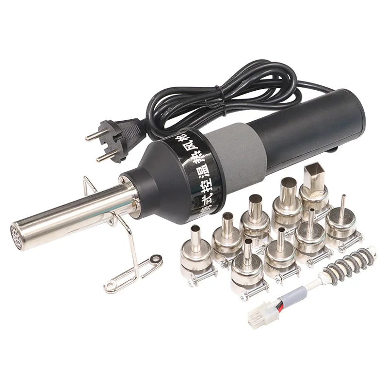 

8018LCD Hot Air Gun 110/220V Adjustable Digital Display Electronic Heat Hot Air Gun Desoldering Soldering Station IC BGA Nozzle