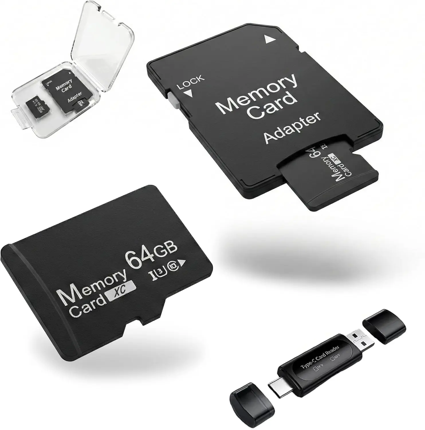 2-Pack 64GB Microsd…