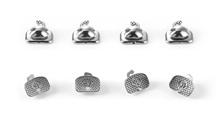 20 Sets AZDENT Dental Orthodontische Kieferorthopädische Kugelröhren für den 1. Molaren Zahn MIM Monoblock Bonding Nicht konvertierbar Roth MBT 0.022 – Detail 5