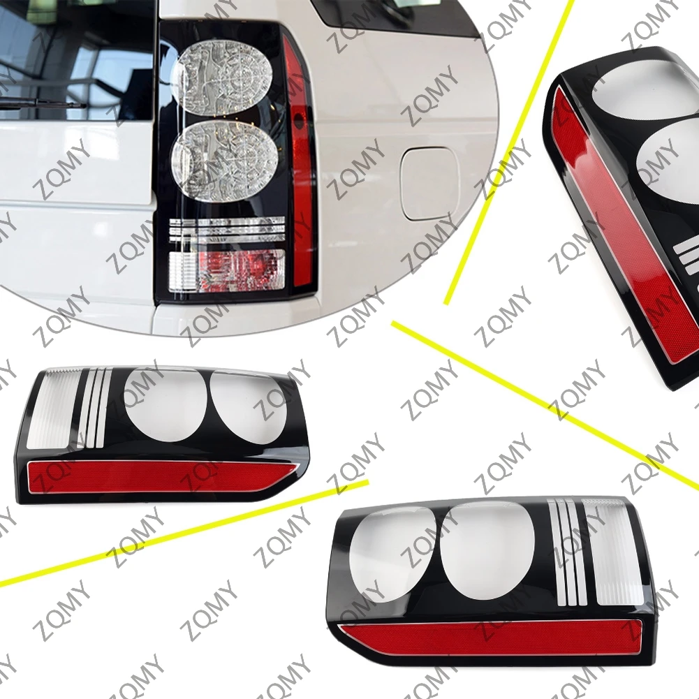 2pcs Car Tail Light Lens Cover Tail Lamp Lampshade Lamp Shell For Land Rover Discovery 4 LR4 2014 2015 2016