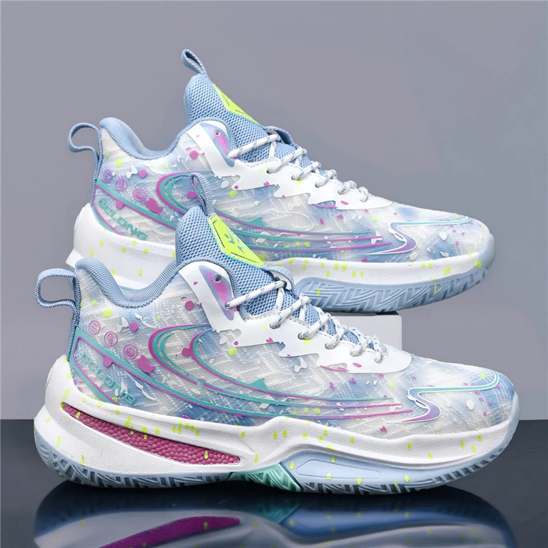 New Men Basketball Shoes Original Breathable Comfortable Non-Slip Training Sports Basketball Sneakers Male Shoes Running Shoes