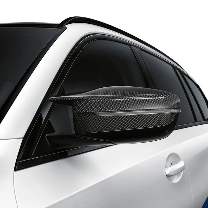 High-quality OEM Style Real Dry Carbon Fiber Rearview mirror cover For BMW G87 M2 G80 M3 G82 G83 M4 2021-IN