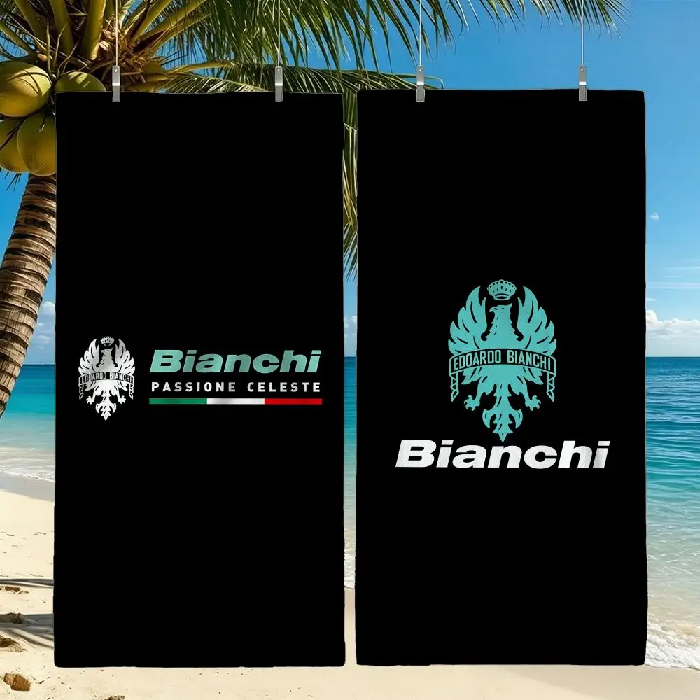 Brand Bianchi Towel Towel Beach Towel Oversized Quick Dry Towel Absorbent Soft Swim BeachTowels for Men Women