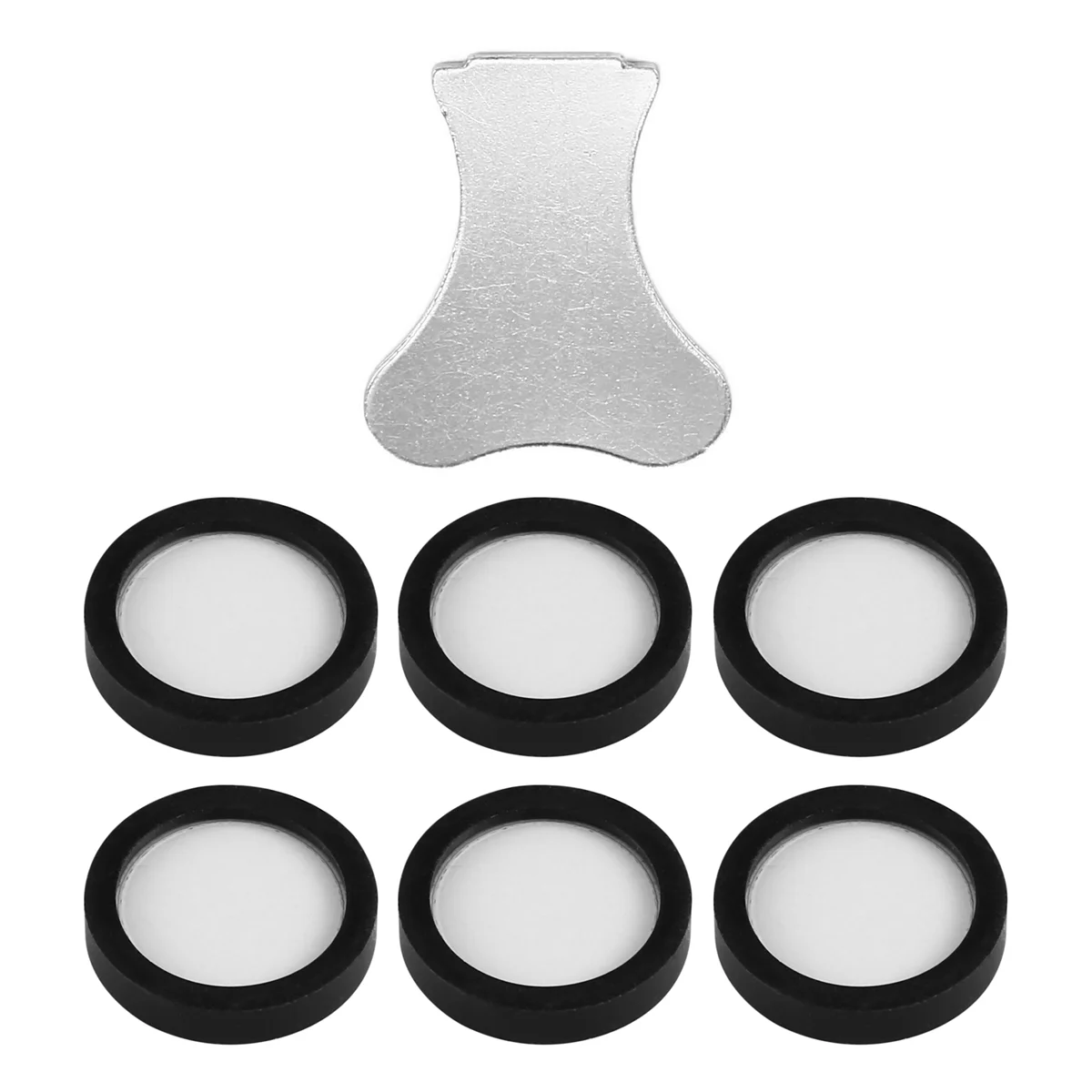 7 ชิ้น Mist Maker ชุดบํารุงรักษา, แผ่นเซรามิคเซรามิค Disk Key เปลี่ยนชิ้นส่วนสําหรับเครื่องหมอก