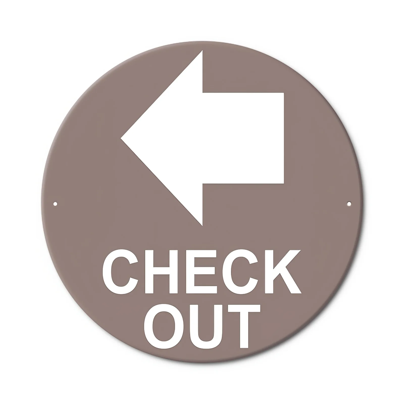 2D Flat, Check Out Right Arrow Metal Sign, Funny Metal Plaque, Easy to Mount for Indoor/Outdoor Use In Retail Stores,Restaurants