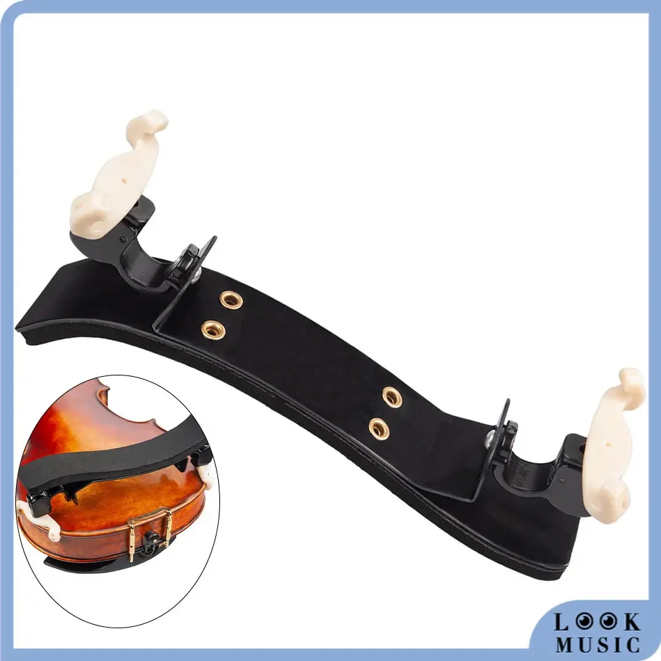

LOOK German Style Violin Shoulder Rest Titanium Alloy Adjustable 3/4 4/4 Violin Shoulder Rest