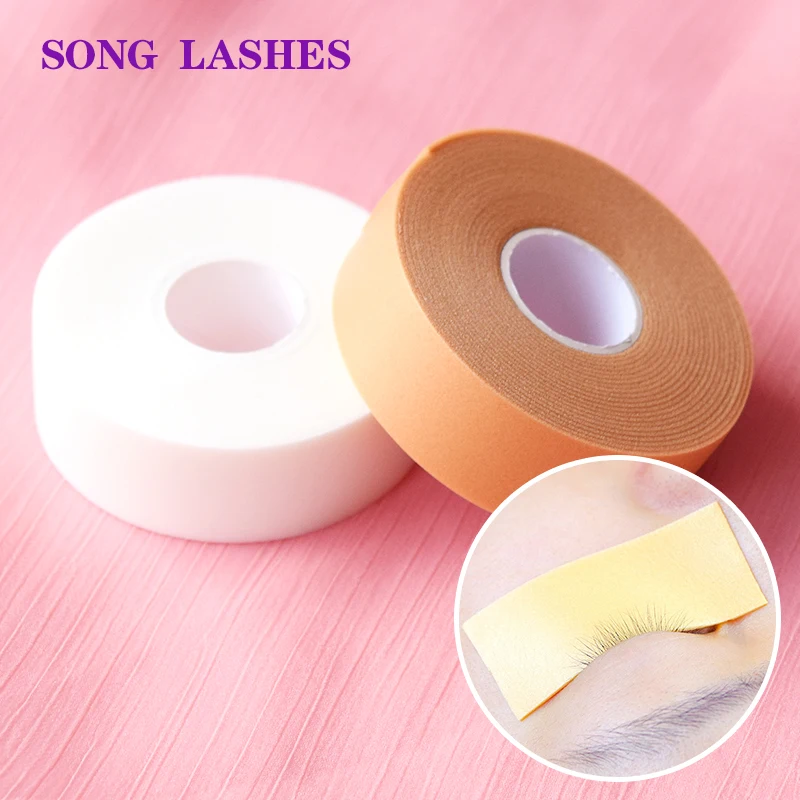 

Songlashes Foam Tapes Moderate Viscosity Brown White Tapes Soft And Elastic Eyelashes Extensions Supplies Makeup Tools