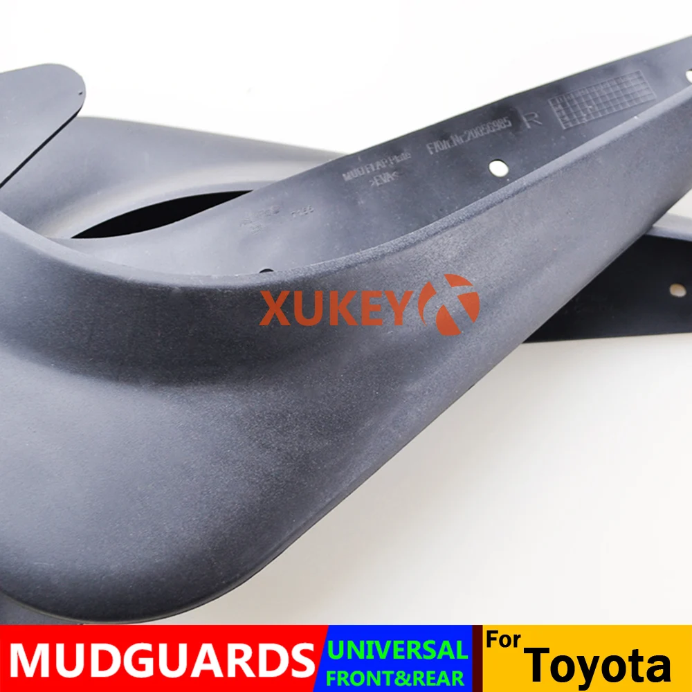 Universal Mudflaps Mud Flaps Flap Splash Guards Mudguards For Toyota Auris Avensis Aygo Camry CH-R Corolla IQ Picnic RAV4 Yaris