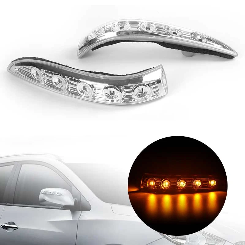 

876242S000 Rearview 5 LED Side Mirror Light Blinker Car Door Wing Turn Signal Lamp For Hyundai Tucson ix35 2010-2014 876142S000