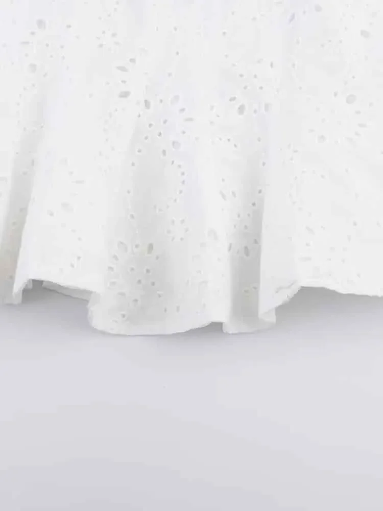 Neue Damenmode im europäischen Stil, vielseitiges Temperament, bestickte Oberteile und Rockanzüge im Wellenstil mit breitem Saum