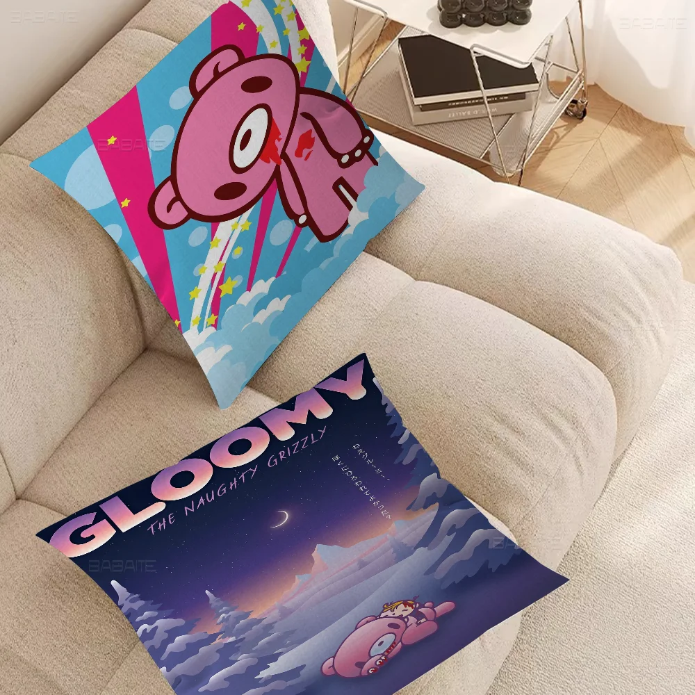 Cartoon G-Gloomy B-Bear Pillow Cover Design cushion Cover decor Holiday Decorati