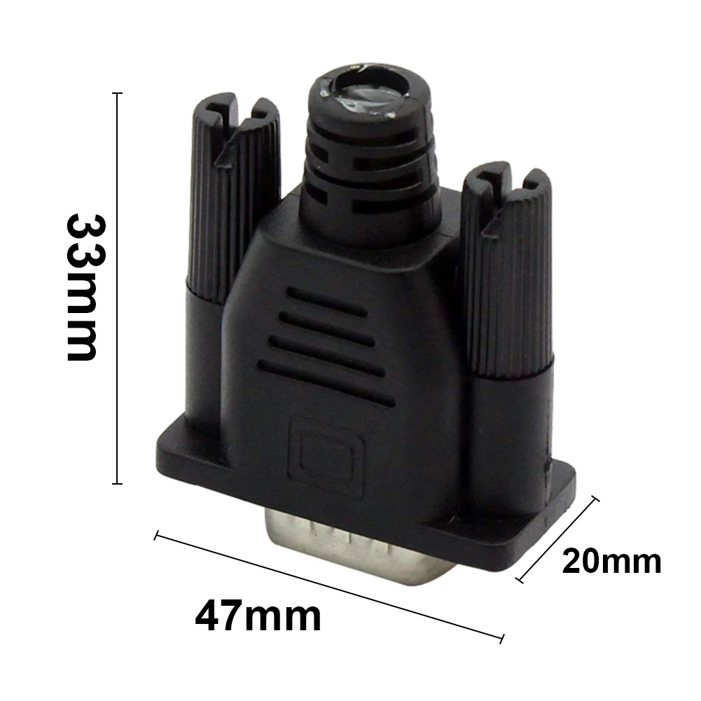 VGA EDID Dummy Plug 1080P émulateur d'affichage d'écran virtuel pour Support informatique sans tête Plug and Play 47x33x20mm