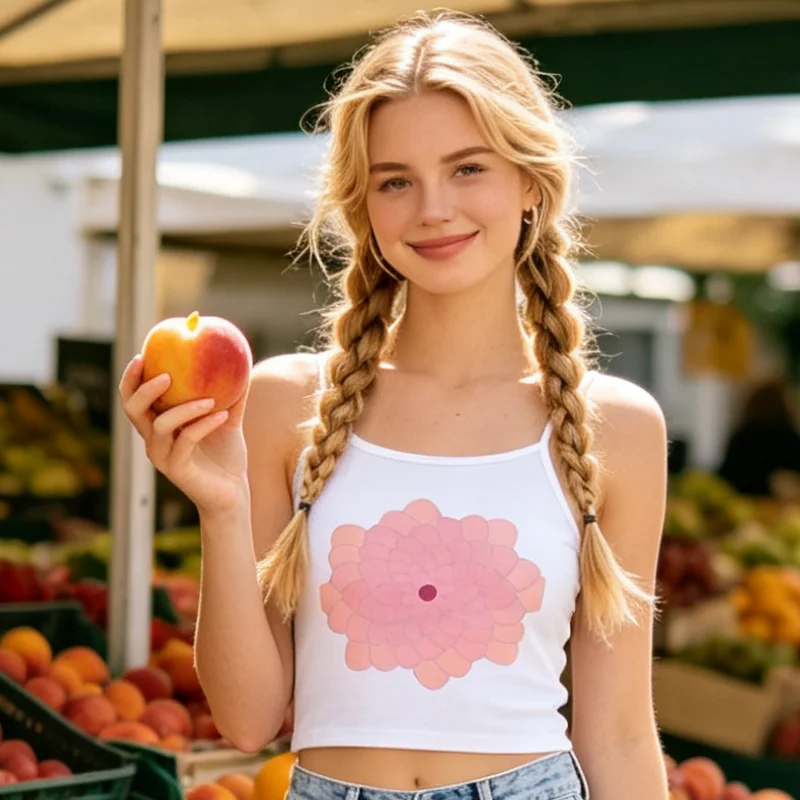 Graphics Casual Slim Goth Fashion Tank Top Streetwear Vintage Harajuku Sexy Crop Tops 2026 New Women Clothes Printed Sling Strap