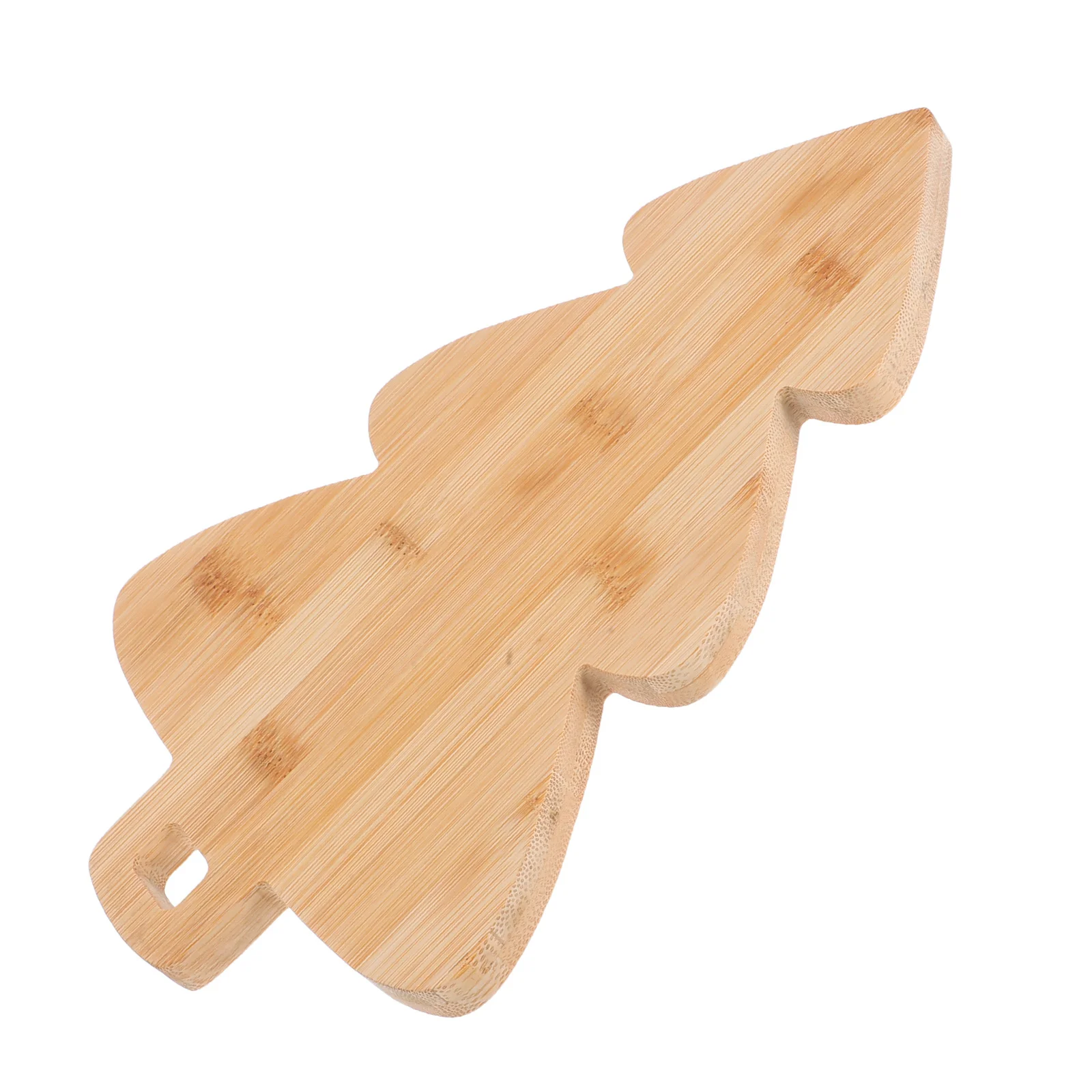 

Xmas Tree Bamboo Cutting Board Double-Sided Charcuterie Tray Kitchen Fruit Vegetable Board Holiday Serving Bamboo Serving Boards