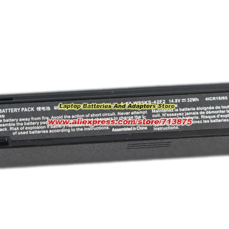 

Original W950BAT-4 6-87-W95KS-49F Battery 4ICR18/65 6-87-W95KS for Terra Mobile 1513 1530 W940JU W950AU W950BU W950KL W950KU