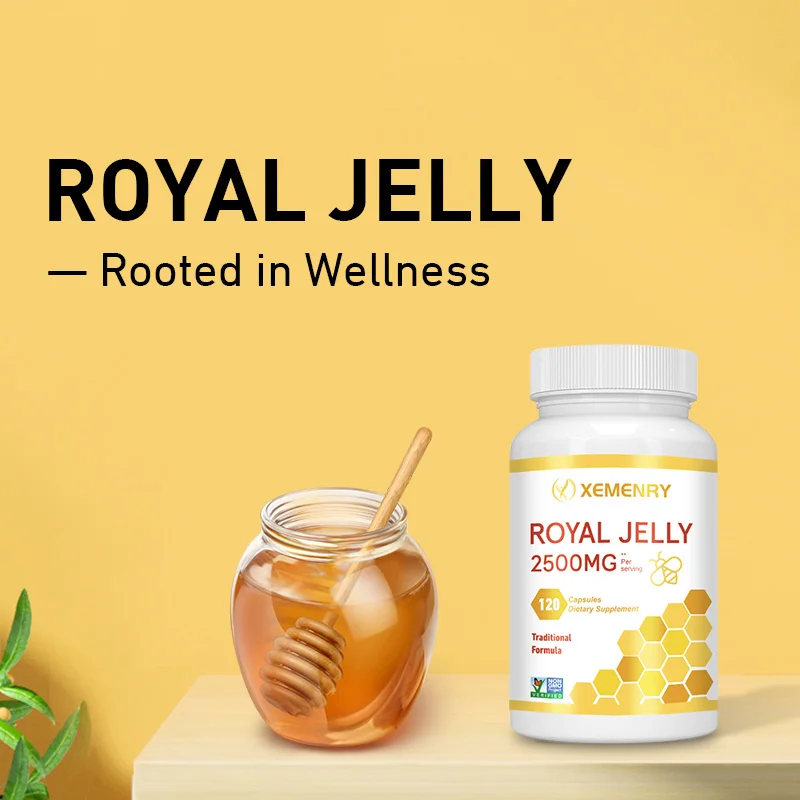 Royal Jelly - Maintain Energy, Support Skin Health, Antioxidant