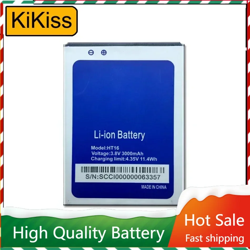 High Quality 3000mAh HT16 Battery For Homtom HT16 HT16 Pro Mobile Phone Replacement   Tracking Number