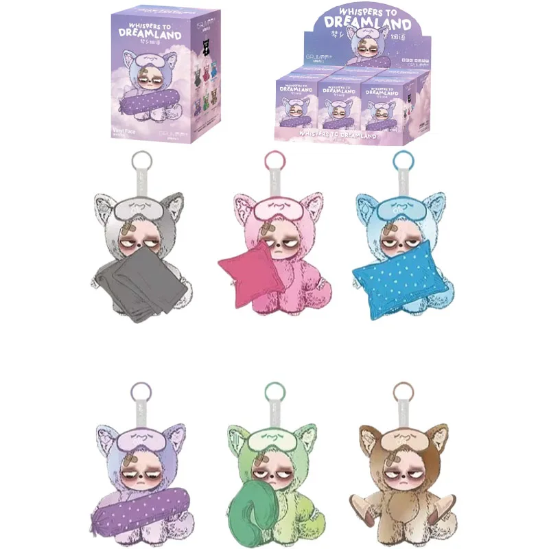 

New Sleepless Grumpipi Blind Box Grumpipi Whispers To Dreamland Series V2 Blind Box Festival Gift Vinyl Anime Figure Mystery Box