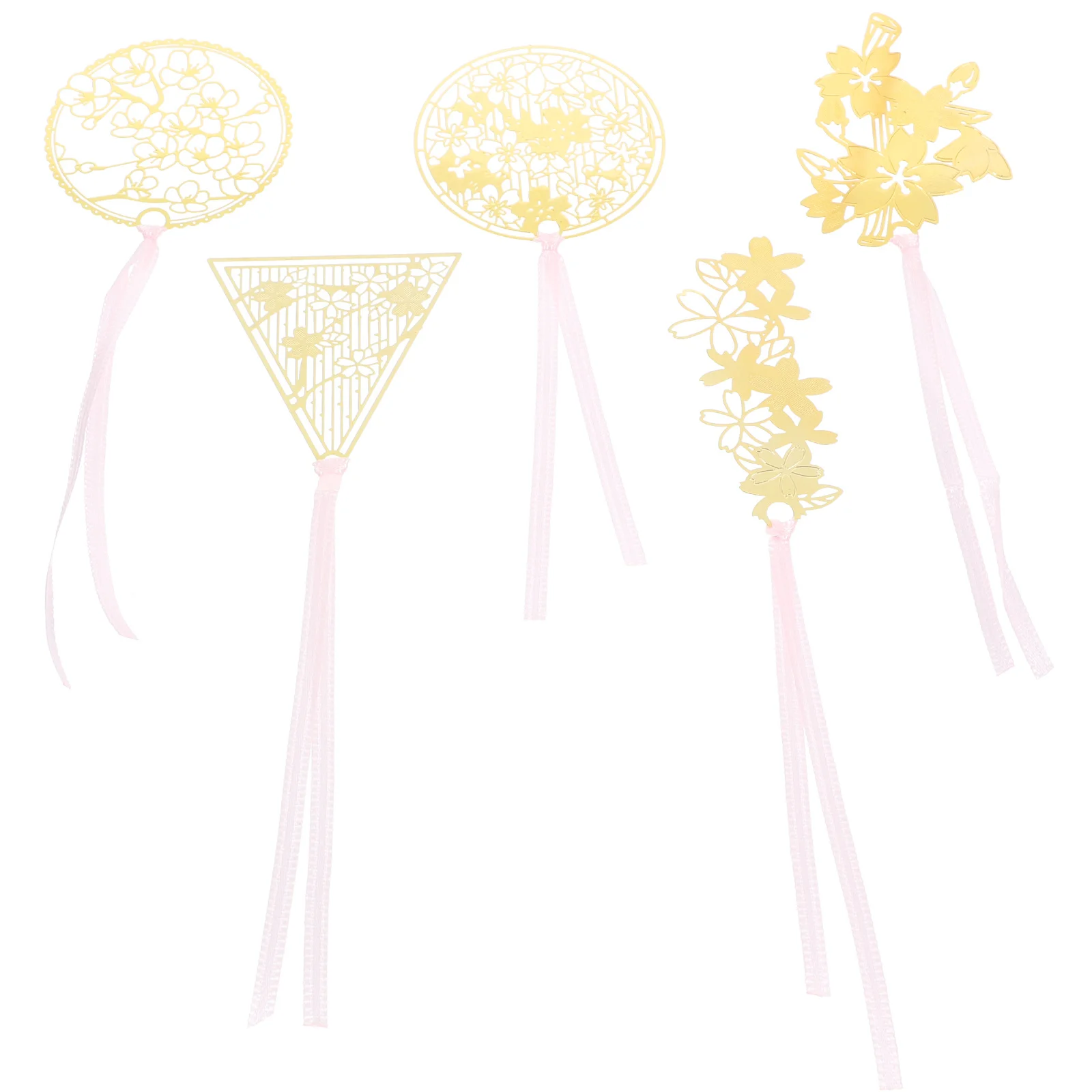 

5Pcs Hollow Metal Bookmark Bookmarks for Students Readers Elegant Page Marker Classical Book Accessories Gift Idea